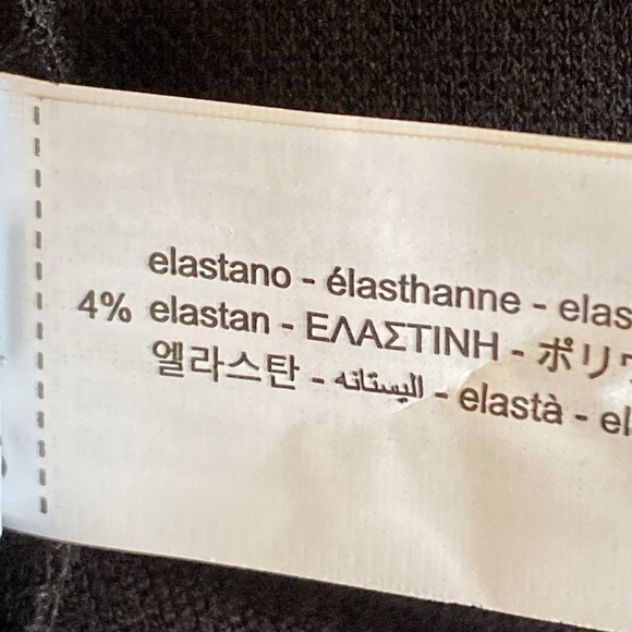 NWT. Zara Black Viscose Blend Stretch Short Mini Dress. Size M. - Picture 9 of 11